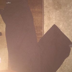 Black boot cut old navy pants